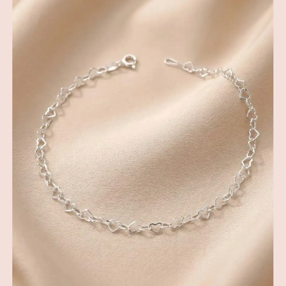 Pulseira Elos de Coração